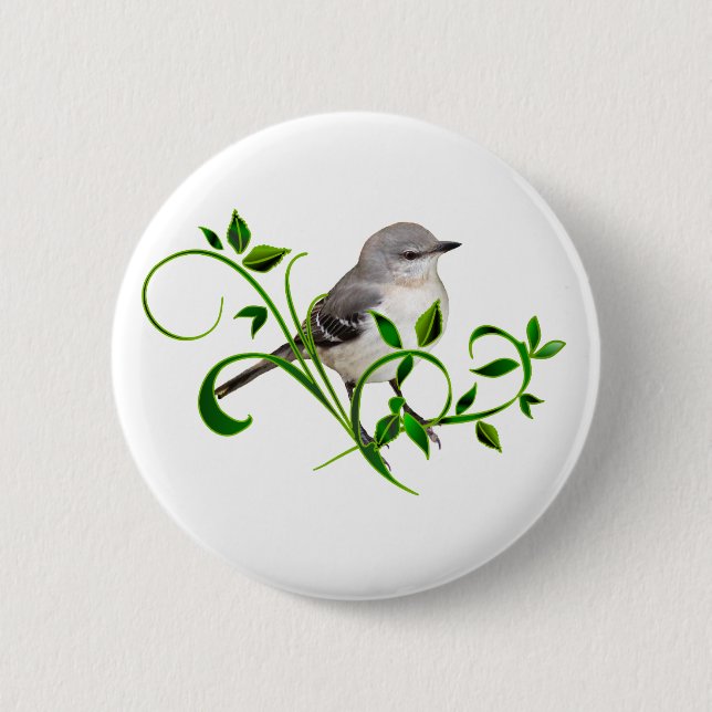 Mockingbird Beauty 6 Cm Round Badge (Front)