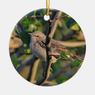 Mockingbird Ceramic Tree Decoration