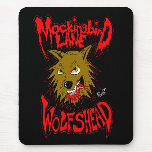 Mockingbird Lane "Wolfshead" Mousepad (Front)