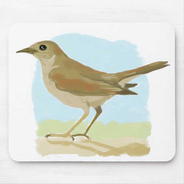 Mockingbird Mouse Mat (Front)
