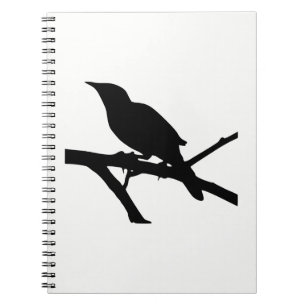 Mockingbird Silhouette Notebook