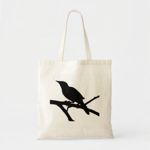 Mockingbird Silhouette Tote Bag