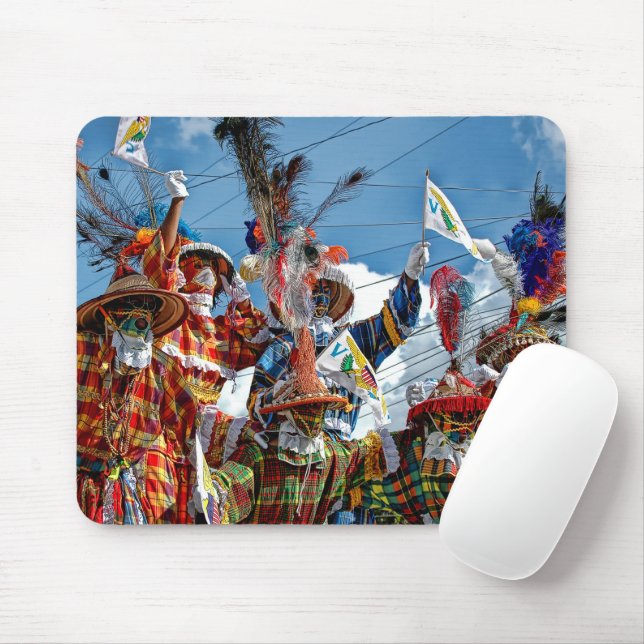 Mocko Jumbies USVI Mouse Mat (With Mouse)