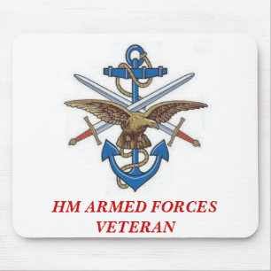 MOD10, HM ARMED FORCES VETERAN MOUSE MAT