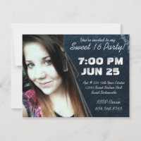 Mod Angle Grunge Photo Sweet 16