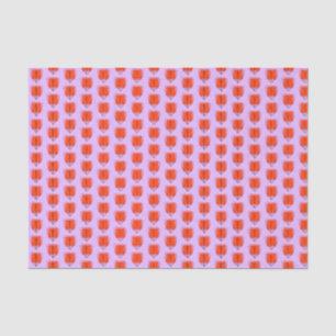 Mod Art Heart Tissue Paper