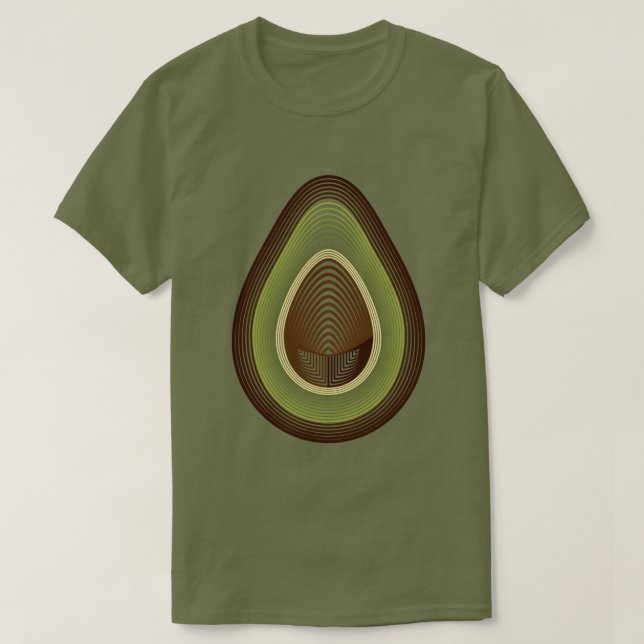 mod avocado T-Shirt (Design Front)