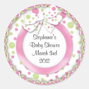 Mod Baby Cupcake Stickers