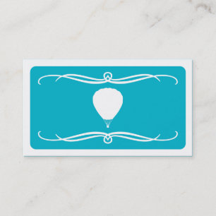mod balloon (colour customisable) business card