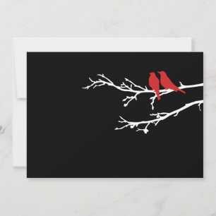 mod birds invitation