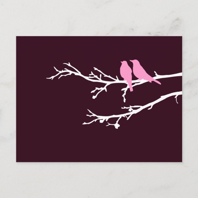 mod birds postcard (Front)