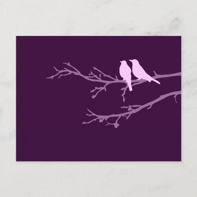 mod birds postcard (Front)