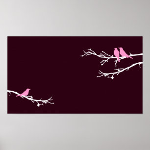 mod birds poster