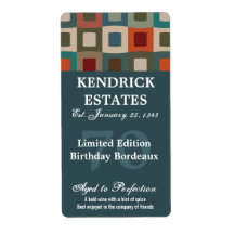 Mod Blue Birthday Wine (375ml)