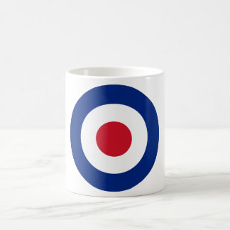 MOD Blue Red and White Coffee Mug | MOD Gifts