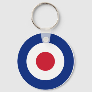MOD Blue Red and White Keychain | MOD Gifts