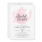 Mod Bridal Shower Tea Party Pink Invitation