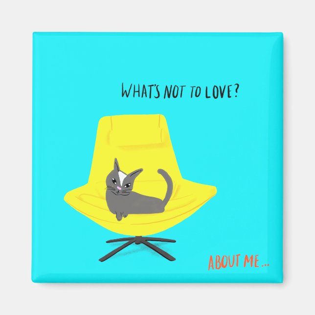 Mod Cats - What's Not to Love? Magnet (Front)