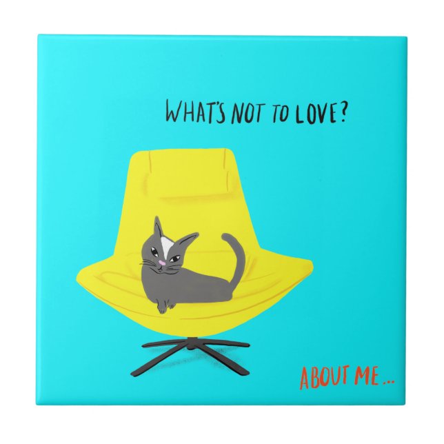 Mod Cats - What's Not to Love? Tile (Front)