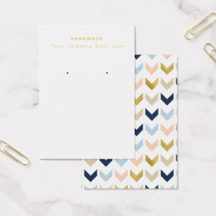 Mod Chevron Earring Display Cards