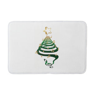 *MOD CHRISTMAS TREE BATH MAT* MATCHING ACCESSORIES BATH MAT