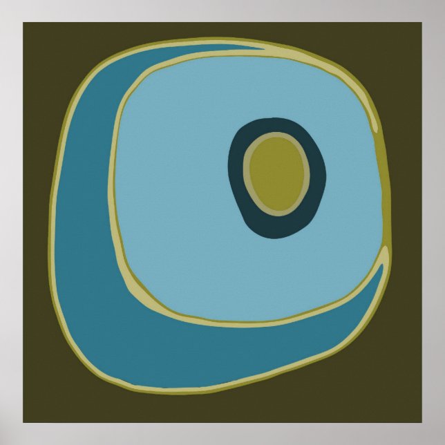 Mod Circle 6 - Art Print (Front)