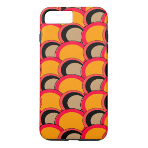 Mod Circles Orange iPhone 8 Plus/7 Plus Case