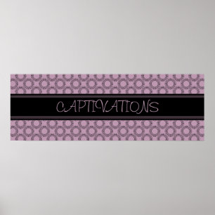 Mod Circular Caps Custom Poster V2