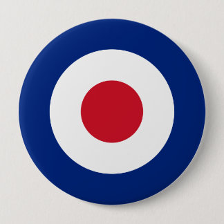 Mod - Classic Roundel - Bullseye Archery Target 10 Cm Round Badge