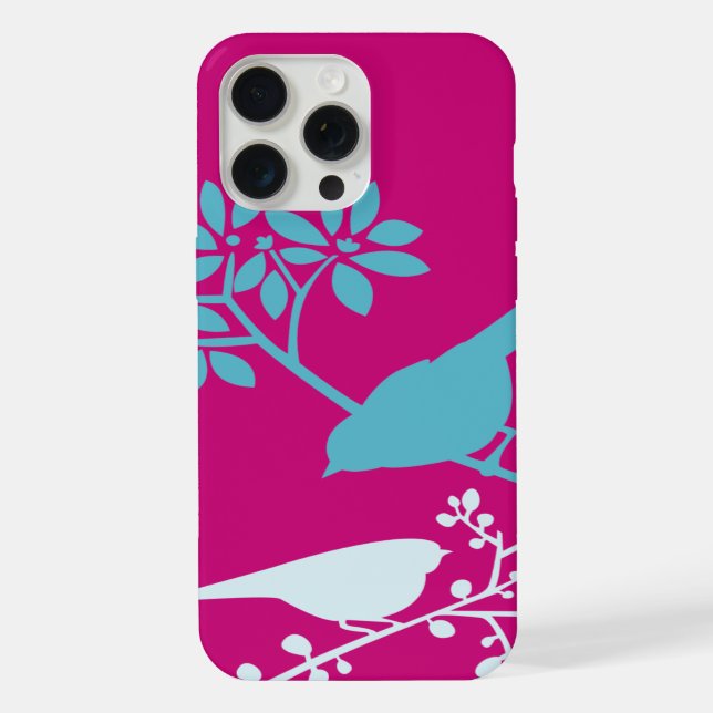 Mod Colourful Birds iPhone Case (Back)