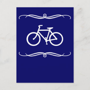 mod cycling postcard