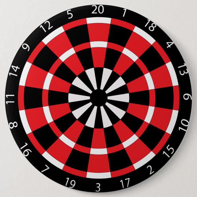 Mod Dartboard 6 Cm Round Badge (Front)