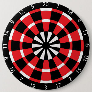 Mod Dartboard 6 Cm Round Badge