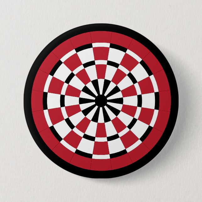 Mod Dartboard 7.5 Cm Round Badge (Front)