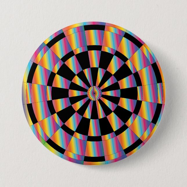 Mod Dartboard 7.5 Cm Round Badge (Front)