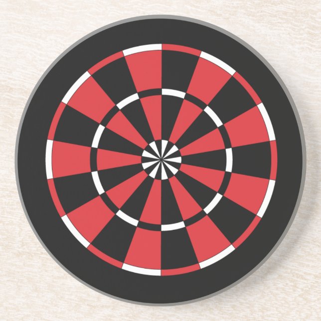 Mod Dartboard Coaster (Front)