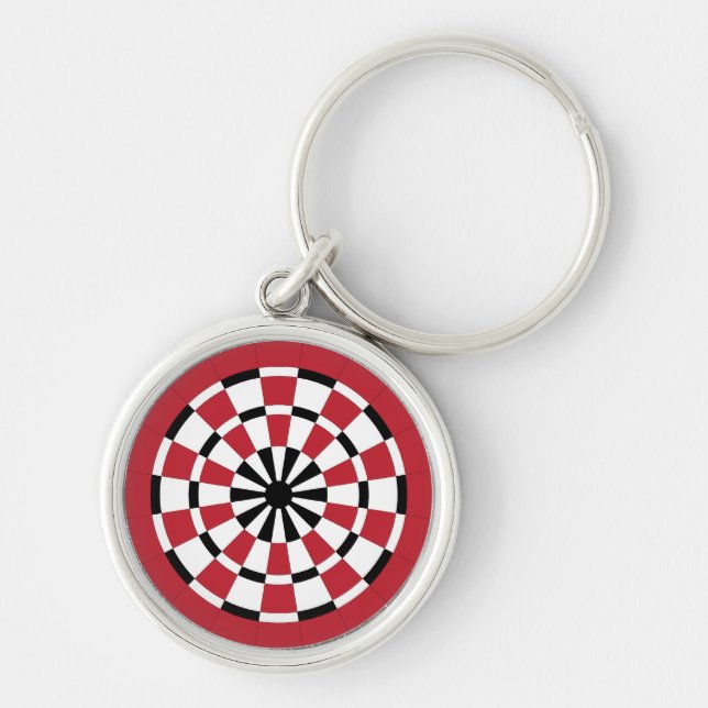 Mod Dartboard Key Ring (Front)