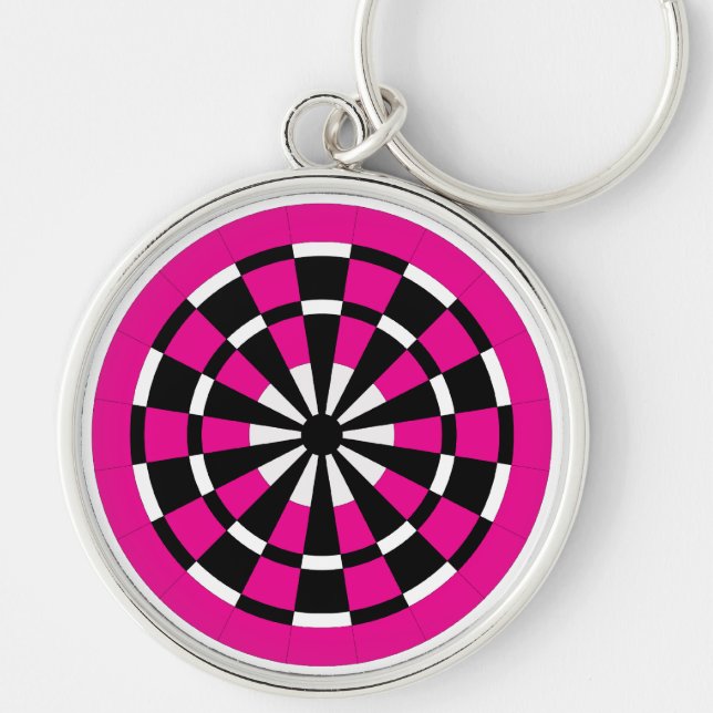 Mod Dartboard Key Ring (Front)