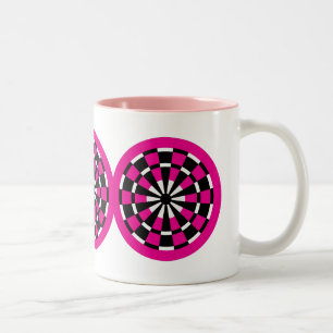 Mod Dartboards Two-Tone Coffee Mug