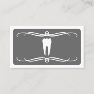 mod dentist (colour customisable) business card