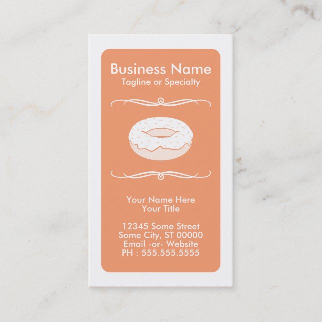 mod doughnuts loyalty card (Front)