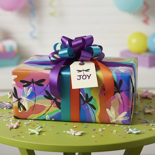 Mod dragonflies wrapping paper (Creator Uploaded)