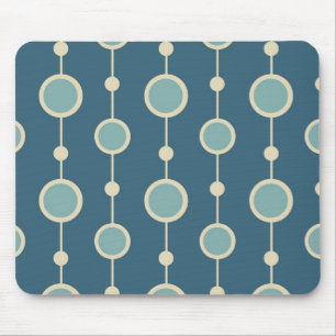 Mod Drops Blue Mouse Mat