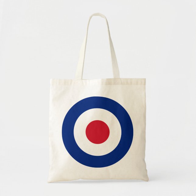 MOD Fashion British Design Tote Bag - Scooter (Front)