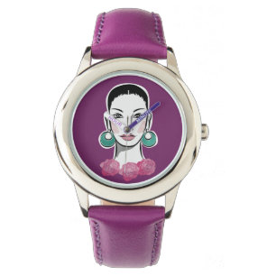 Mod Fleur 1960s Woman Watch