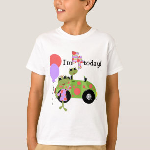 Mod Frogs 4th Birthday Tshirts and Gifts