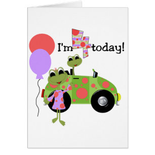 Mod Frogs 4th Birthday Tshirts and Gifts
