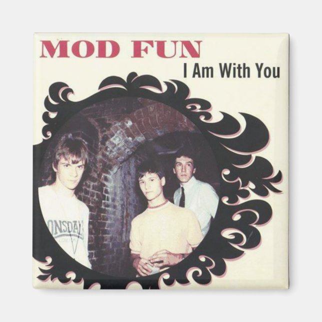 MOD FUN debut 45 reissue Magnet (Front)