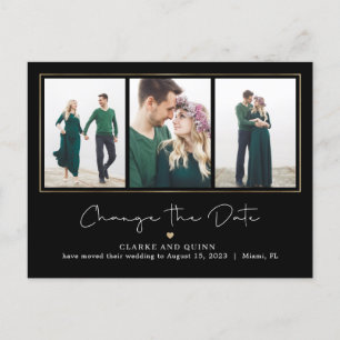 Mod Gallery EDITABLE COLOR Change The Date Postcard