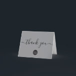 Mod Grey Custom business customer appreciation Thank You Card<br><div class="desc">Express your gratitude and appreciation to your valued clients and customers with our Custom Mod grey Simple Business Customer Appreciation Thank You Card. This card is the perfect way to acknowledge their continuous support and show them how much you value their business. Personalise this card with your business logo, name,...</div>